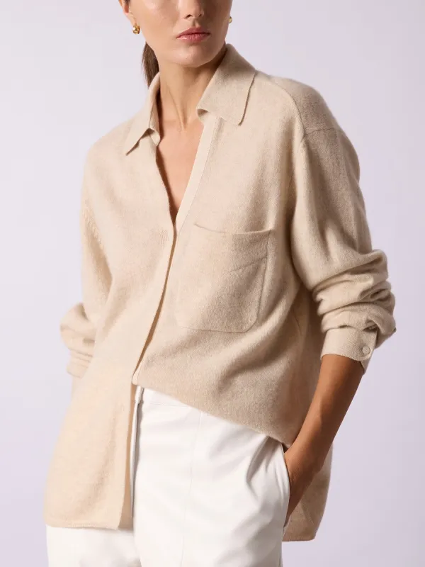 The Everyday Cashmere Shirt made by Brochu Walker