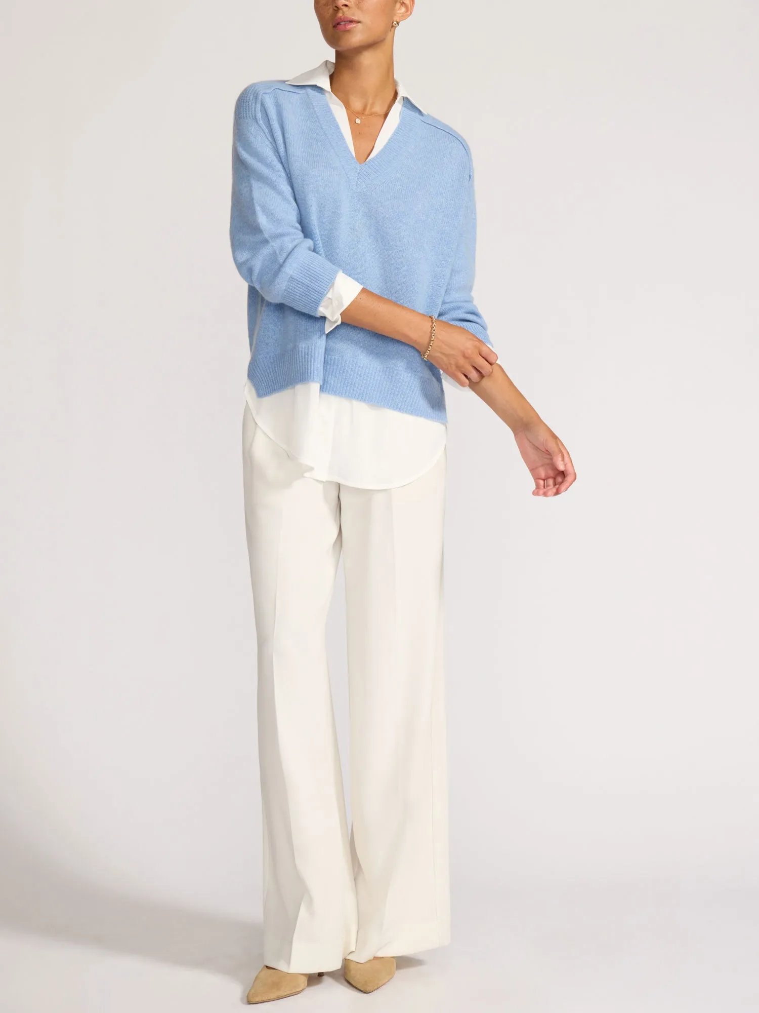 The Looker Layered V-Neck sold by Brochu Walker product image thumbnail 5