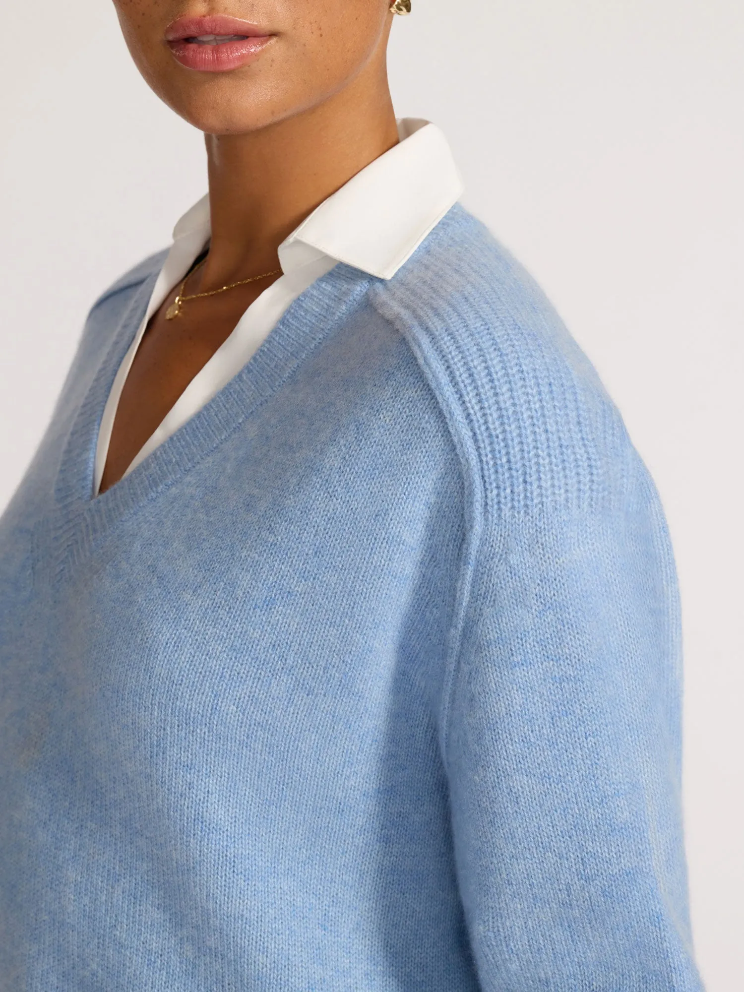 The Looker Layered V-Neck sold by Brochu Walker product image thumbnail 4