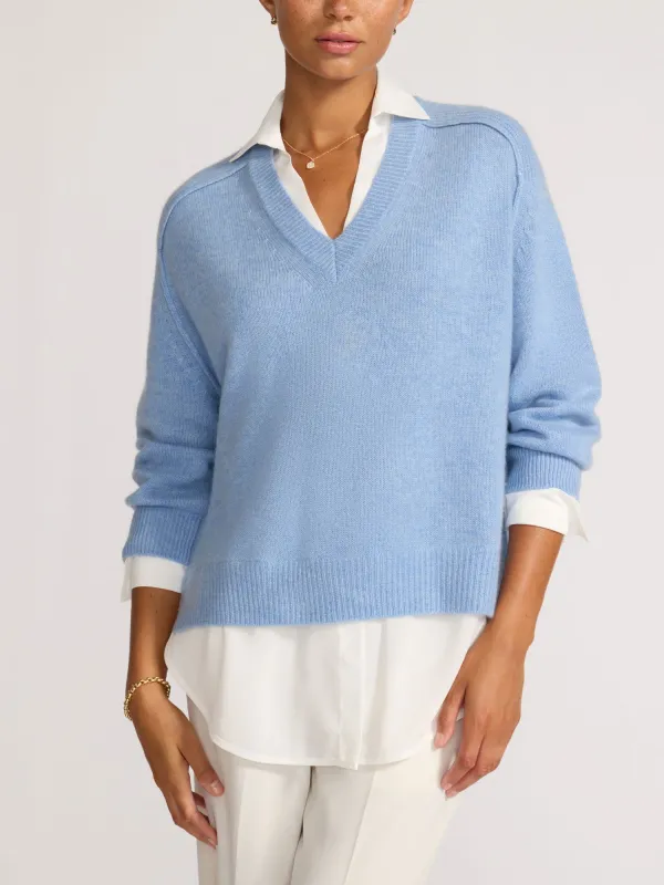 The Looker Layered V-Neck sold by Brochu Walker