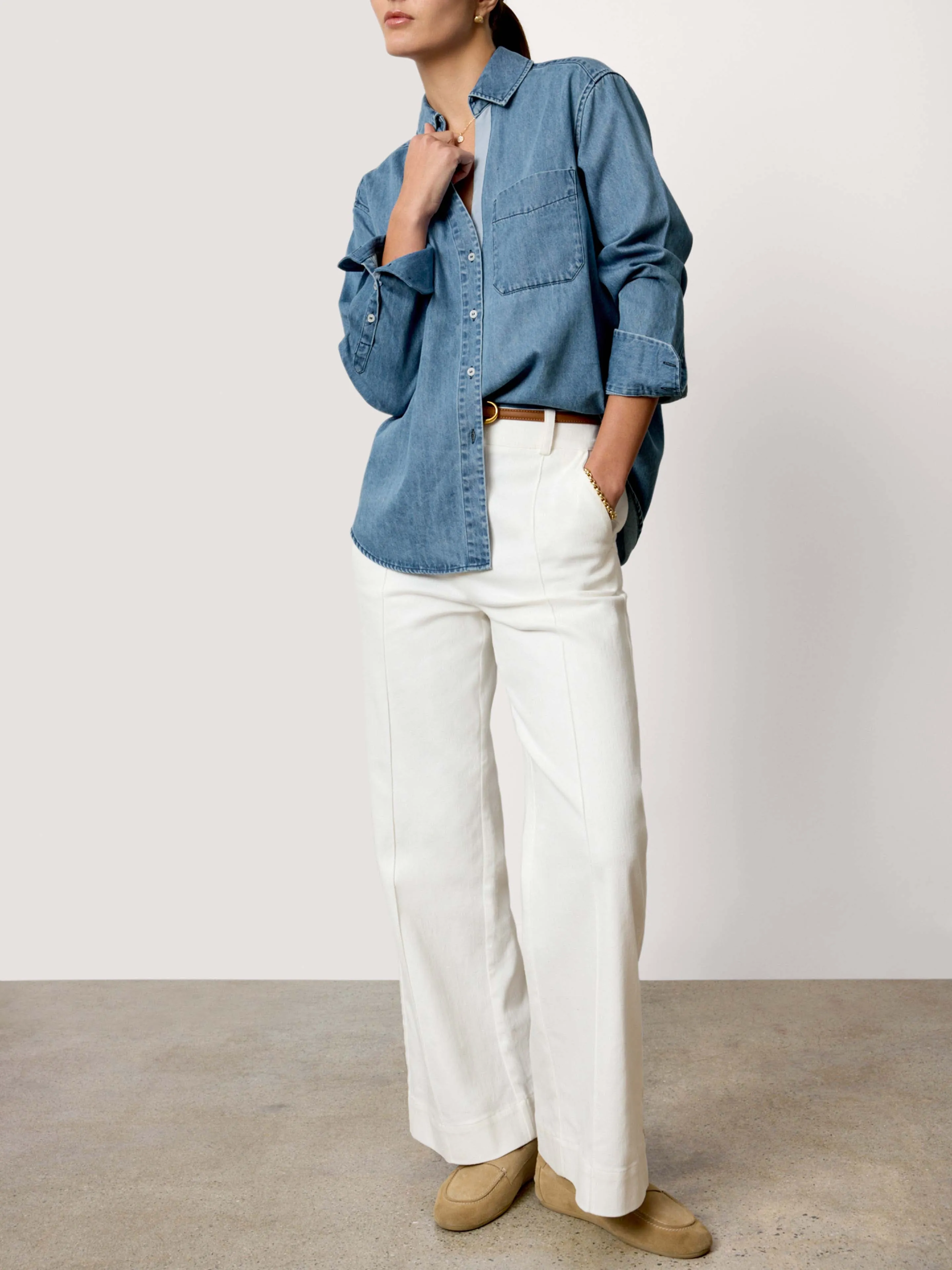 The Everyday Denim Shirt sold by Brochu Walker product image thumbnail 4