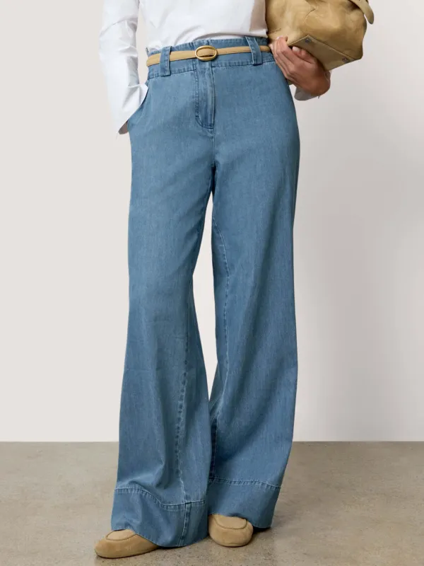 The Lani Denim Pant made by Brochu Walker