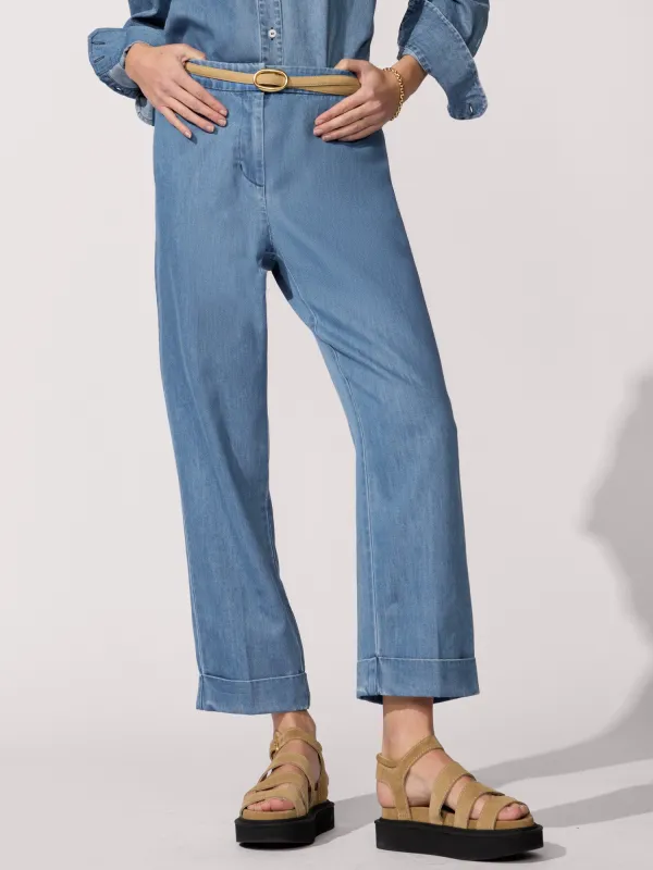 The Westport Denim Pant made by Brochu Walker