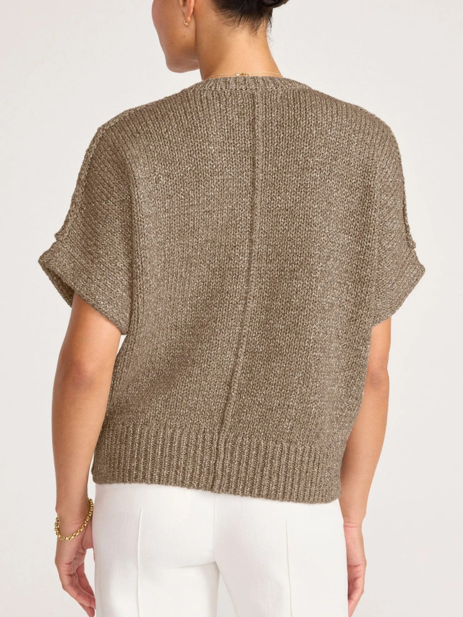 The Gaia Metallic Tee sold by Brochu Walker product image thumbnail 4