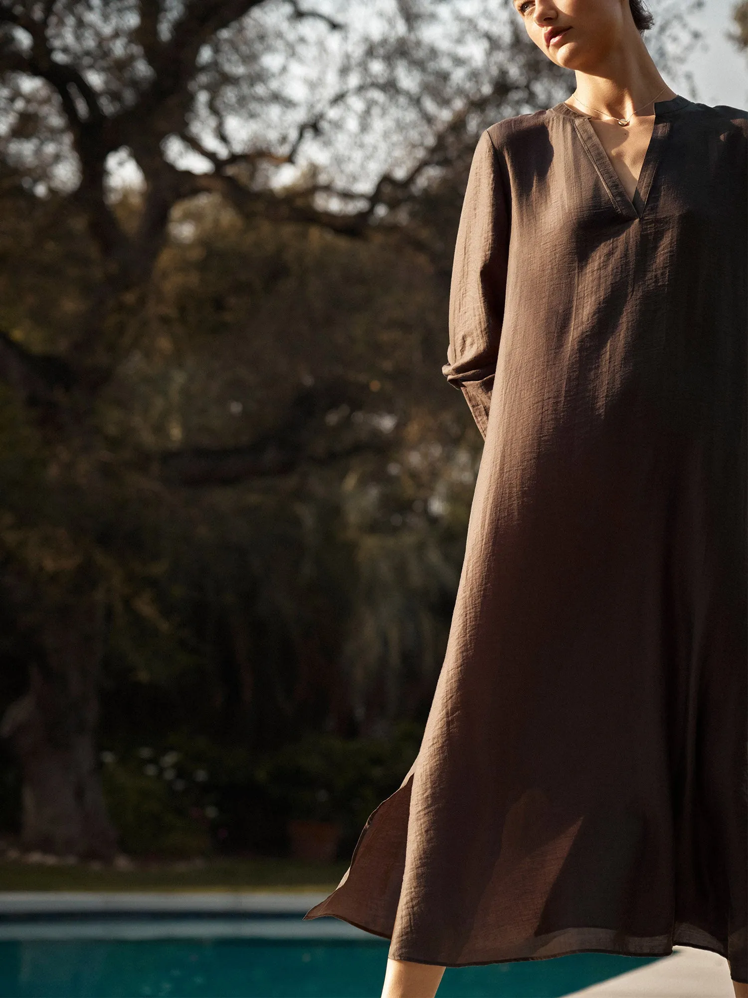 The Sedna Voile Kaftan sold by Brochu Walker product image thumbnail 2
