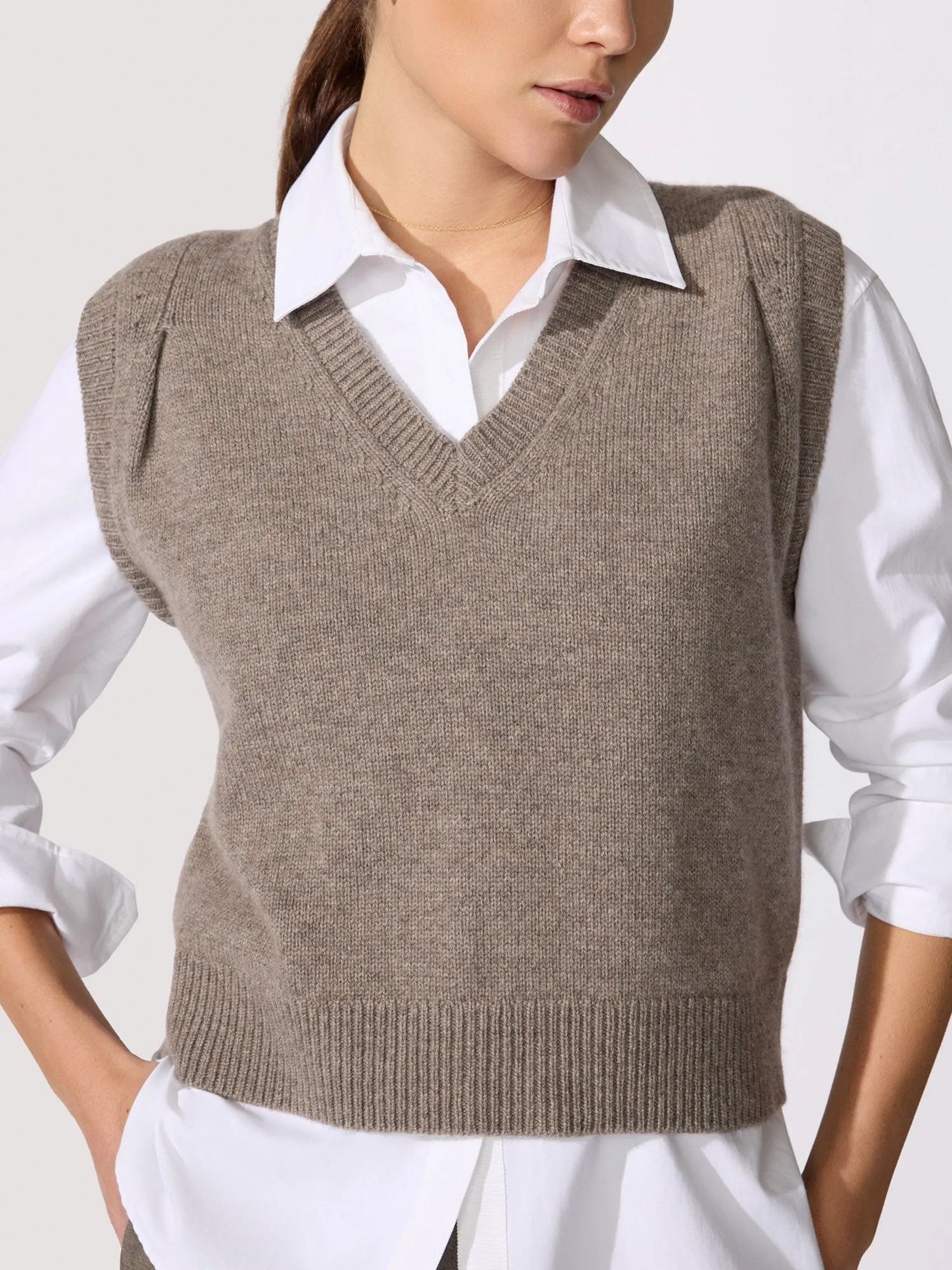 The Ren Sweater Vest sold by Brochu Walker product image thumbnail 3