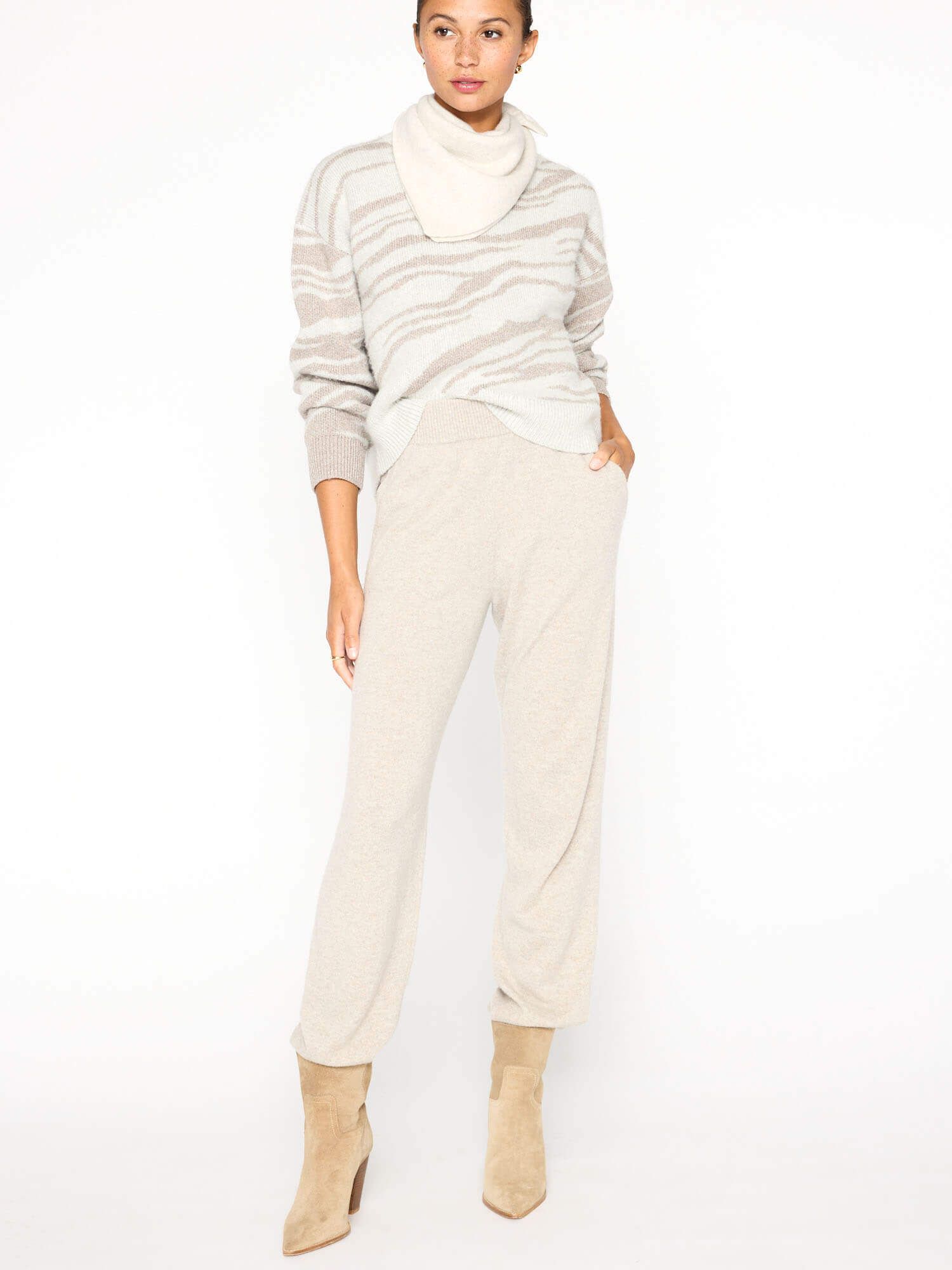 The Adria Jacquard Pullover sold by Brochu Walker product image thumbnail 3