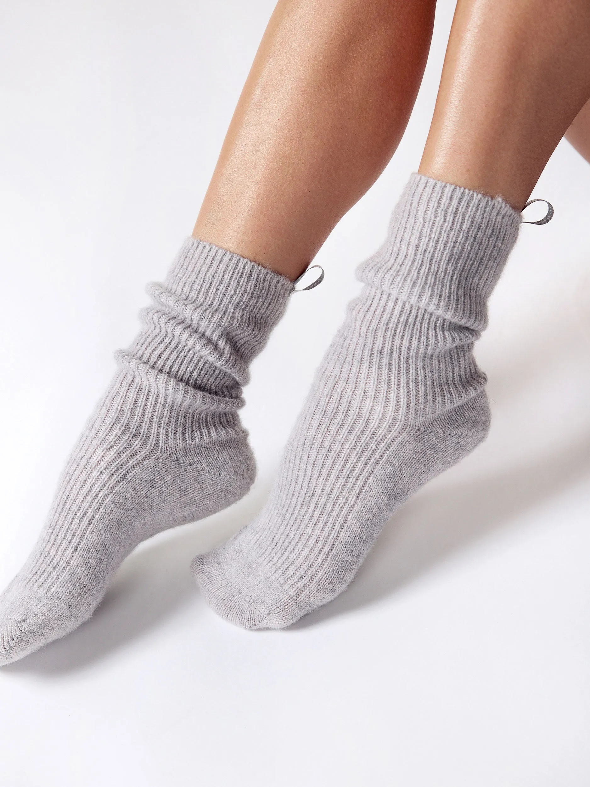 The Ribbed Cashmere Socks sold by Brochu Walker product image thumbnail 3