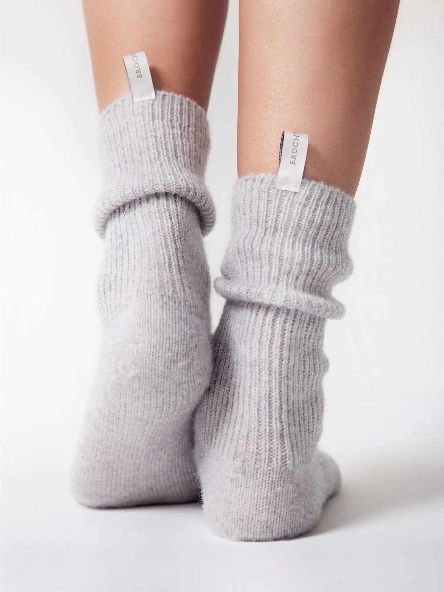 The Ribbed Cashmere Socks sold by Brochu Walker product image thumbnail 2