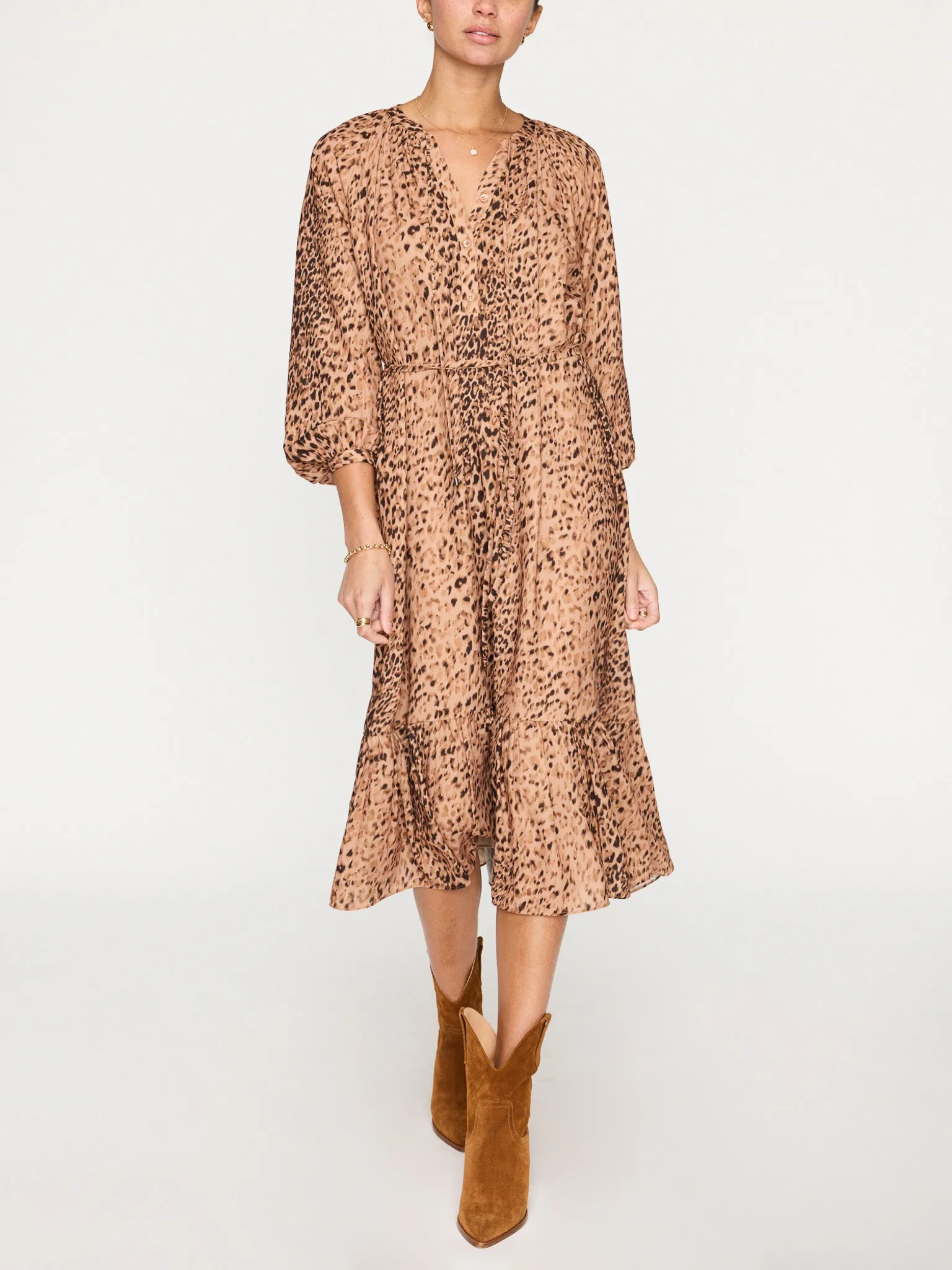 The Sarai Printed Dress sold by Brochu Walker product image thumbnail 4