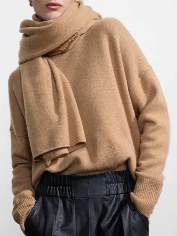 The Cashmere Fringe Wrap sold by Brochu Walker