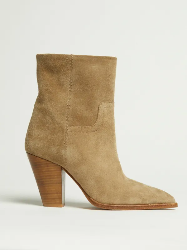 The Marfa Suede Ankle Boot made by Brochu Walker