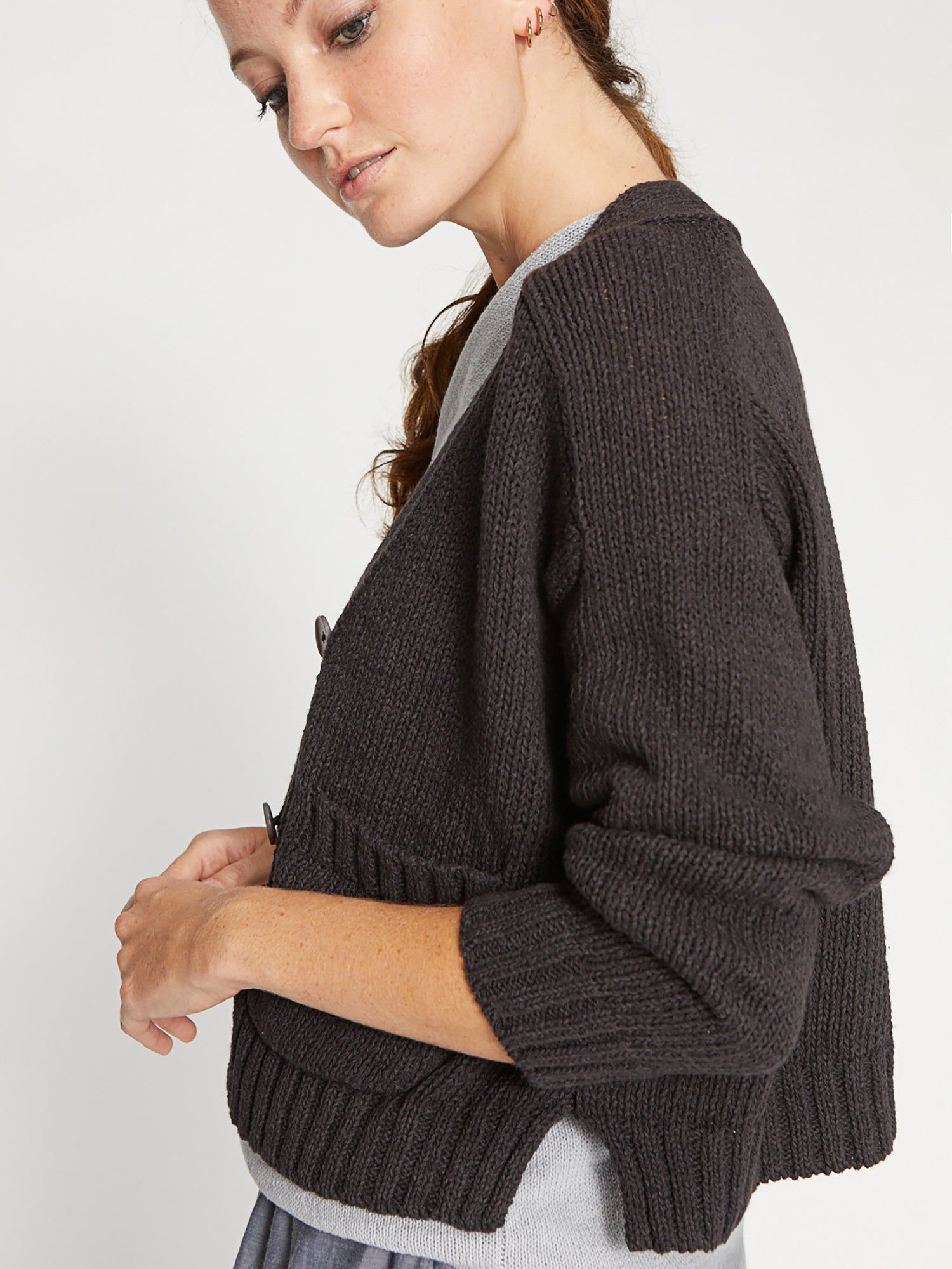 The Cropped Cardigan sold by Brochu Walker product image thumbnail 4