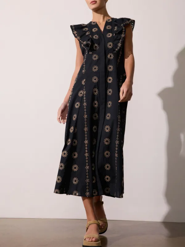 The Aurora Eyelet Dress sold by Brochu Walker