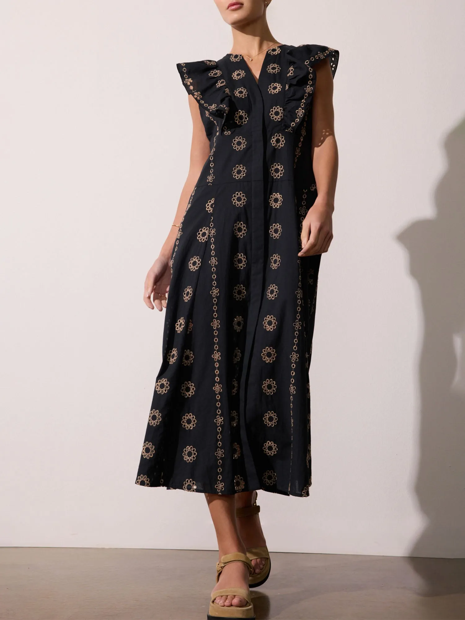 The Aurora Eyelet Dress sold by Brochu Walker