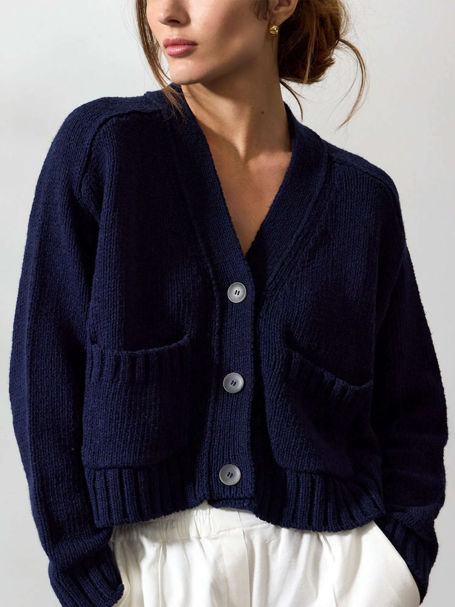 The Cropped Cardigan sold by Brochu Walker