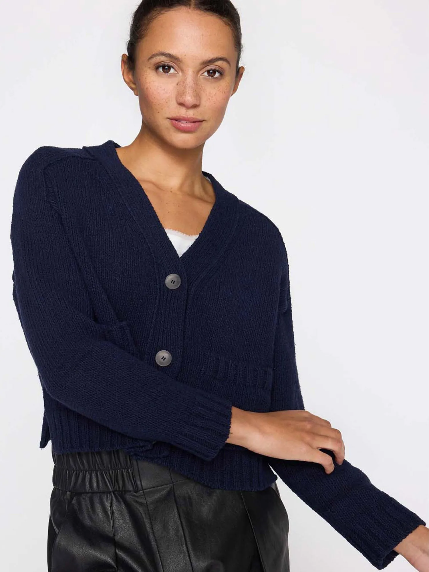 The Cropped Cardigan sold by Brochu Walker product image thumbnail 4