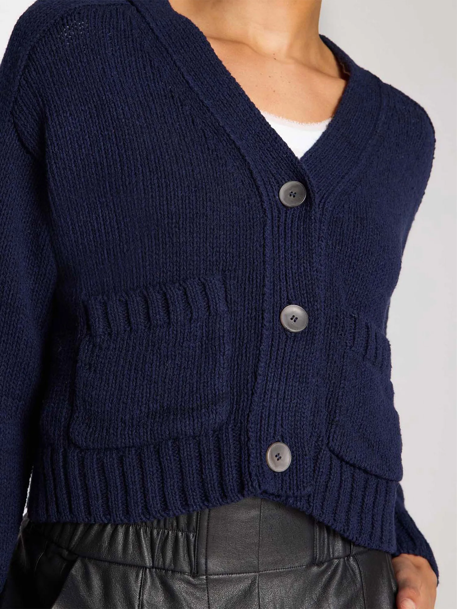 The Cropped Cardigan sold by Brochu Walker product image thumbnail 3