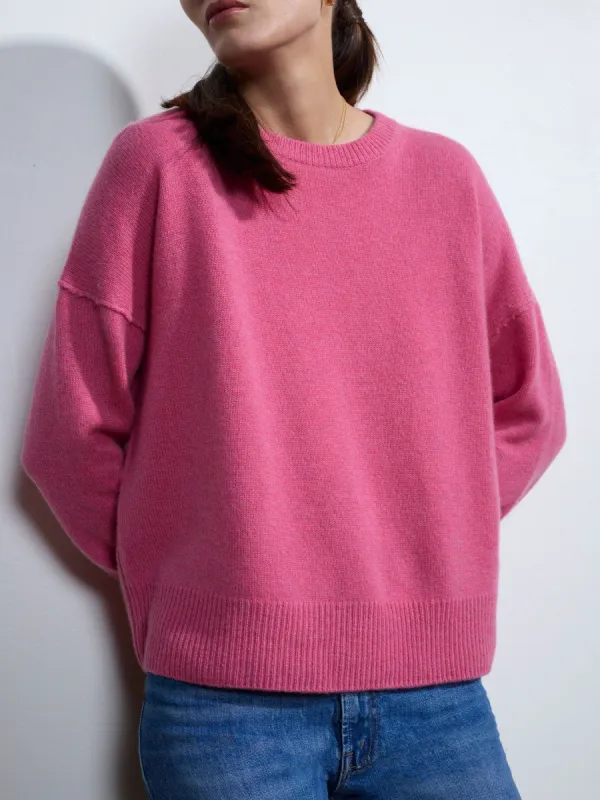 The Everyday Cashmere Bright Crew sold by Brochu Walker