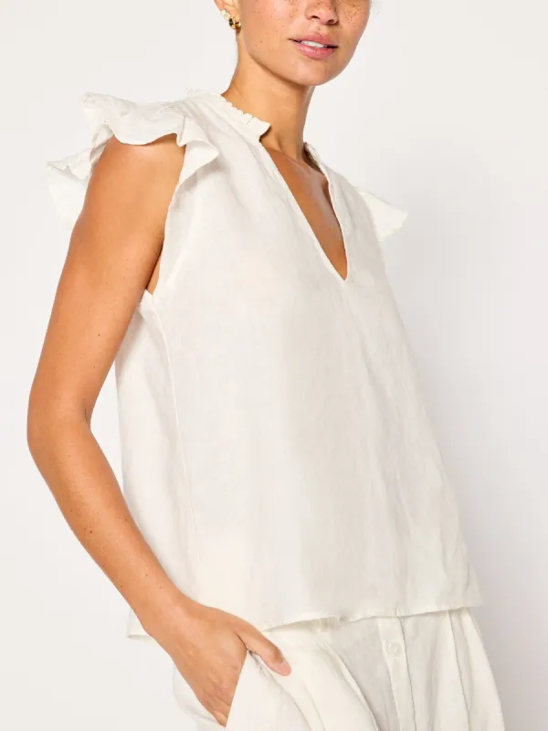 The Devan Sleeveless Blouse made by Brochu Walker
