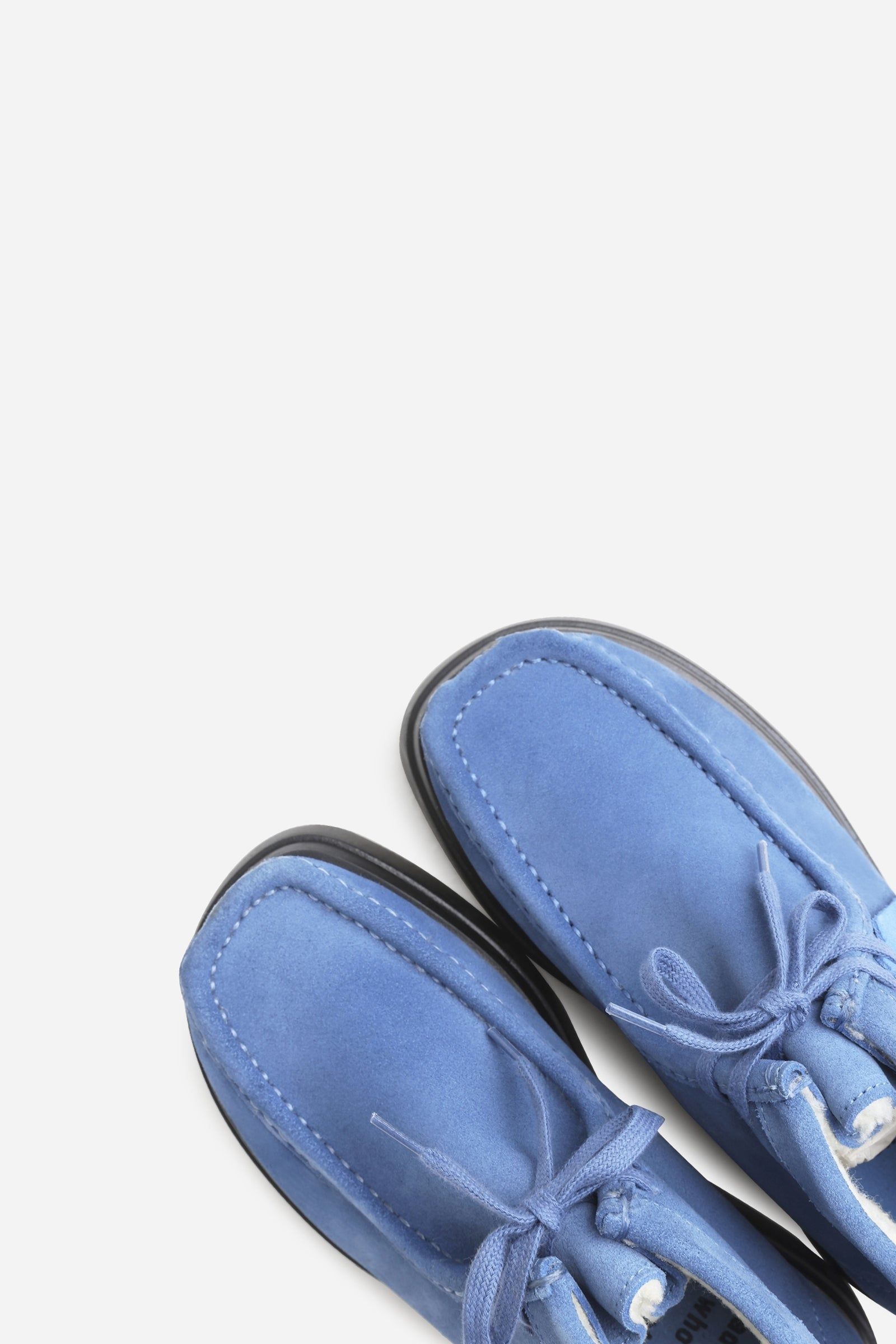 Lace Up Ankle Boot Chunky-Wondery | denim blue sold by Bronx product image thumbnail 4