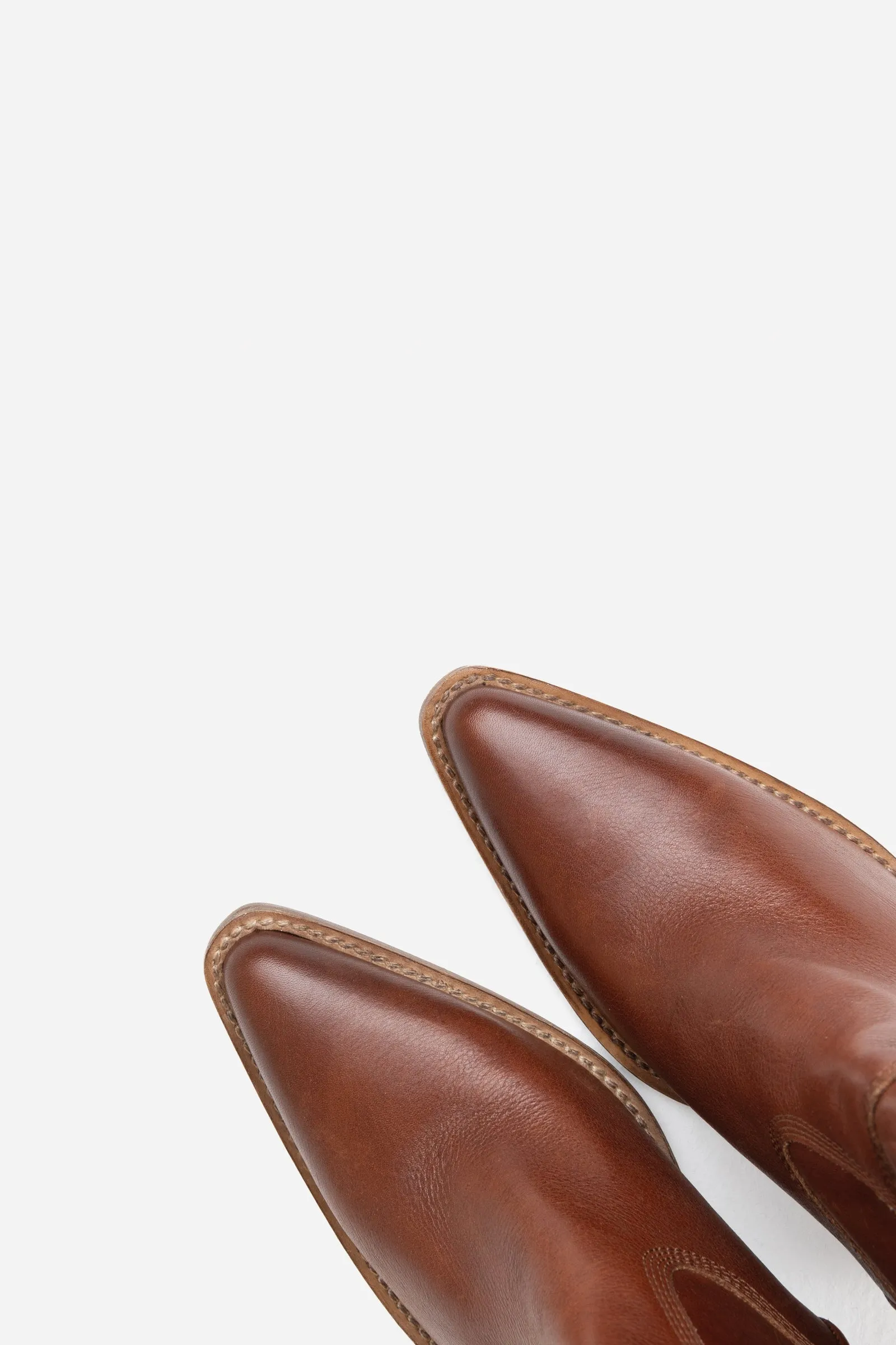 Cowboy Ankle Boot New-Kole | caramel sold by Bronx product image thumbnail 4