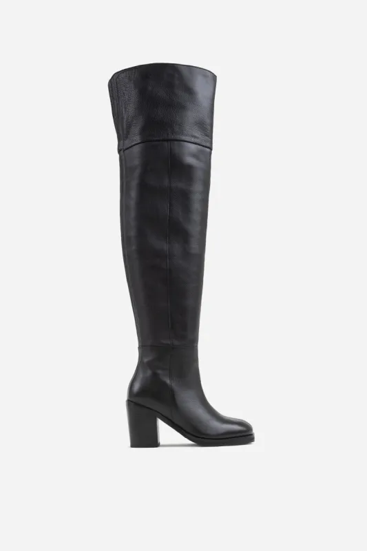 High Boot New-Patt | black sold by Bronx