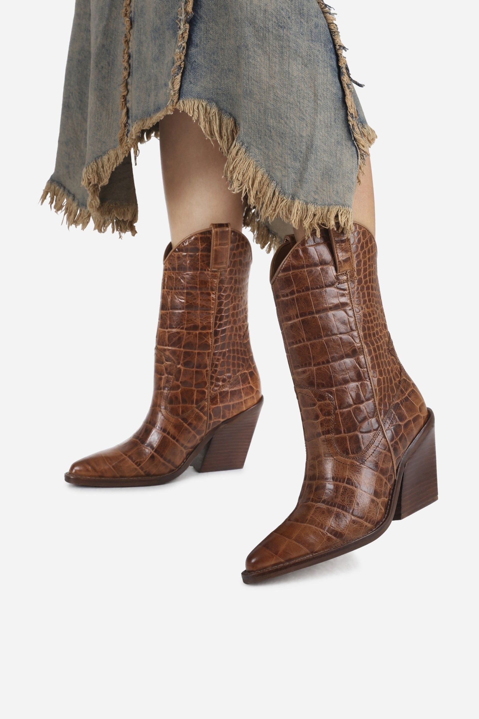 Ankle Boot New-Kole | dark natural sold by Bronx product image thumbnail 2