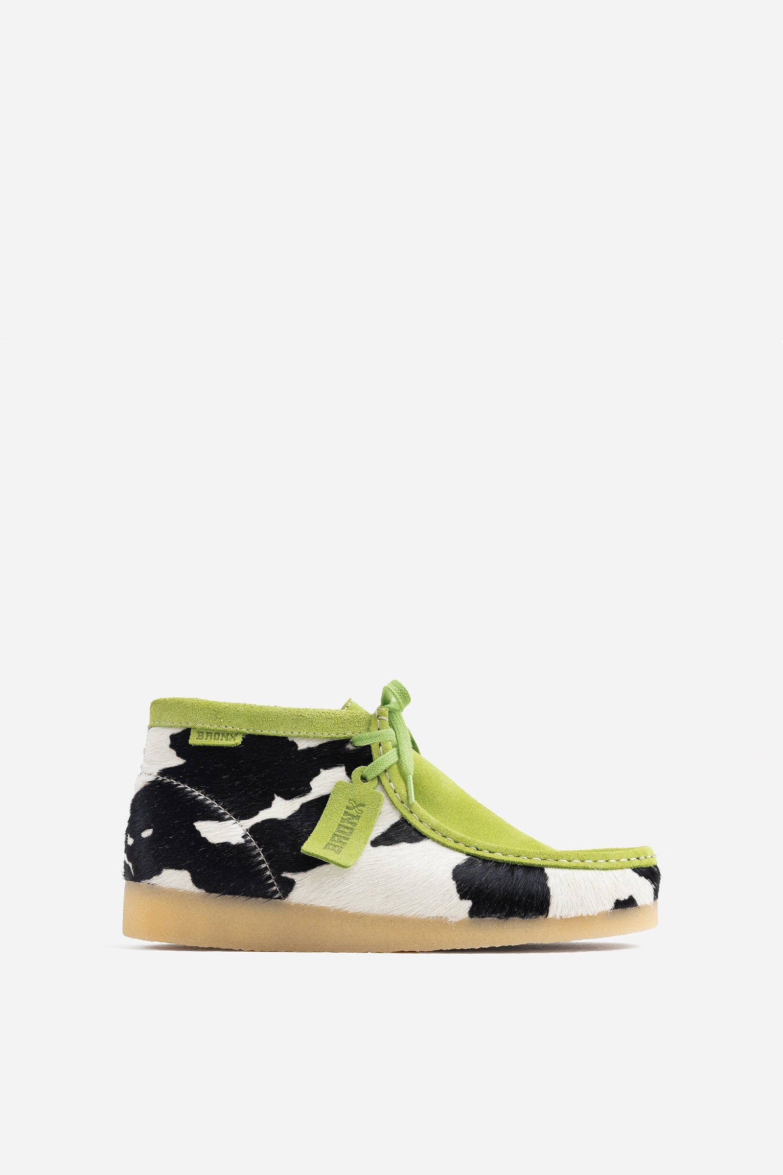 Low Shoe Wonde-ry | off white/black/lime sold by Bronx