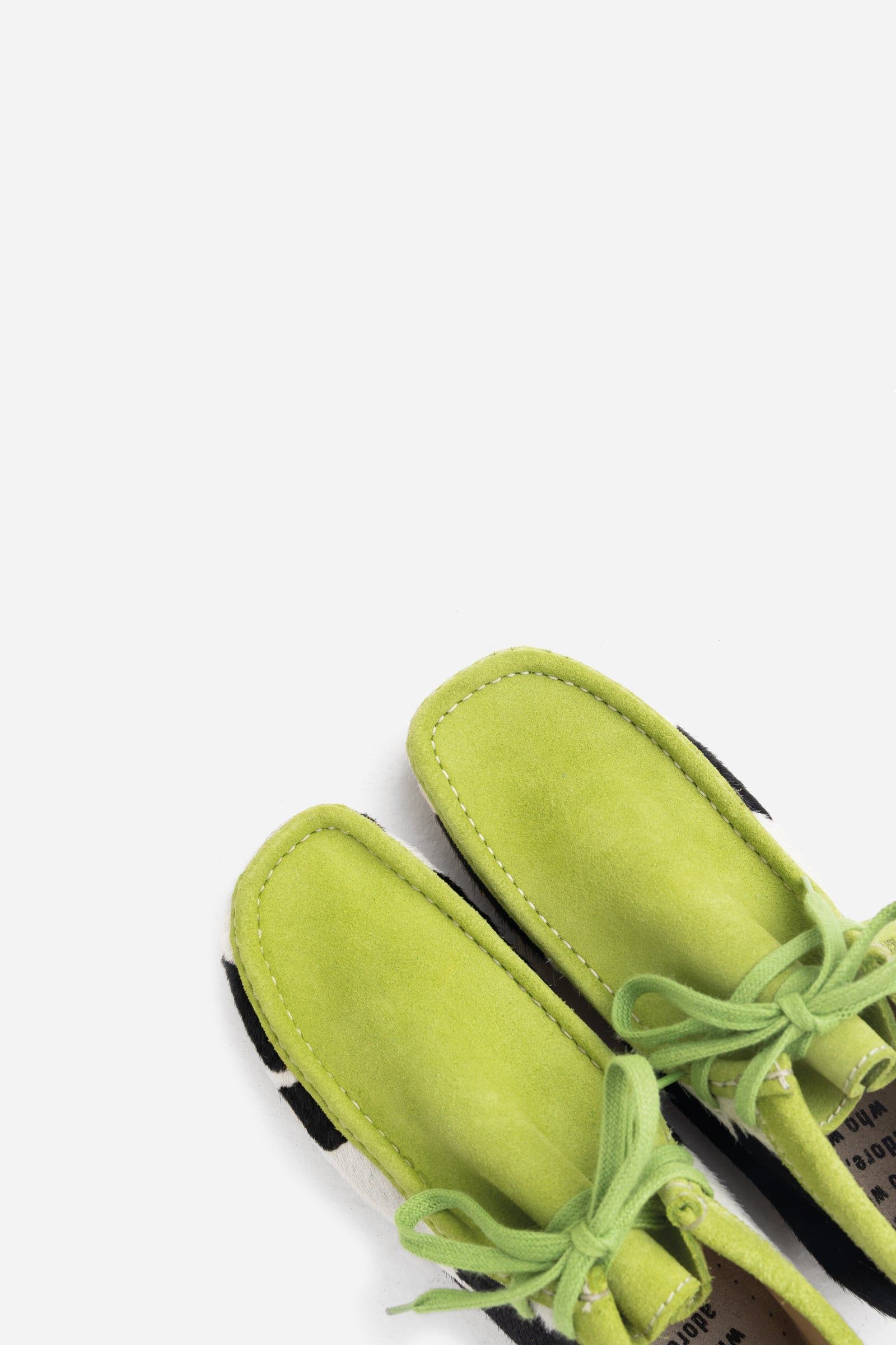 Low Shoe Wonde-ry | off white/black/lime sold by Bronx product image thumbnail 4