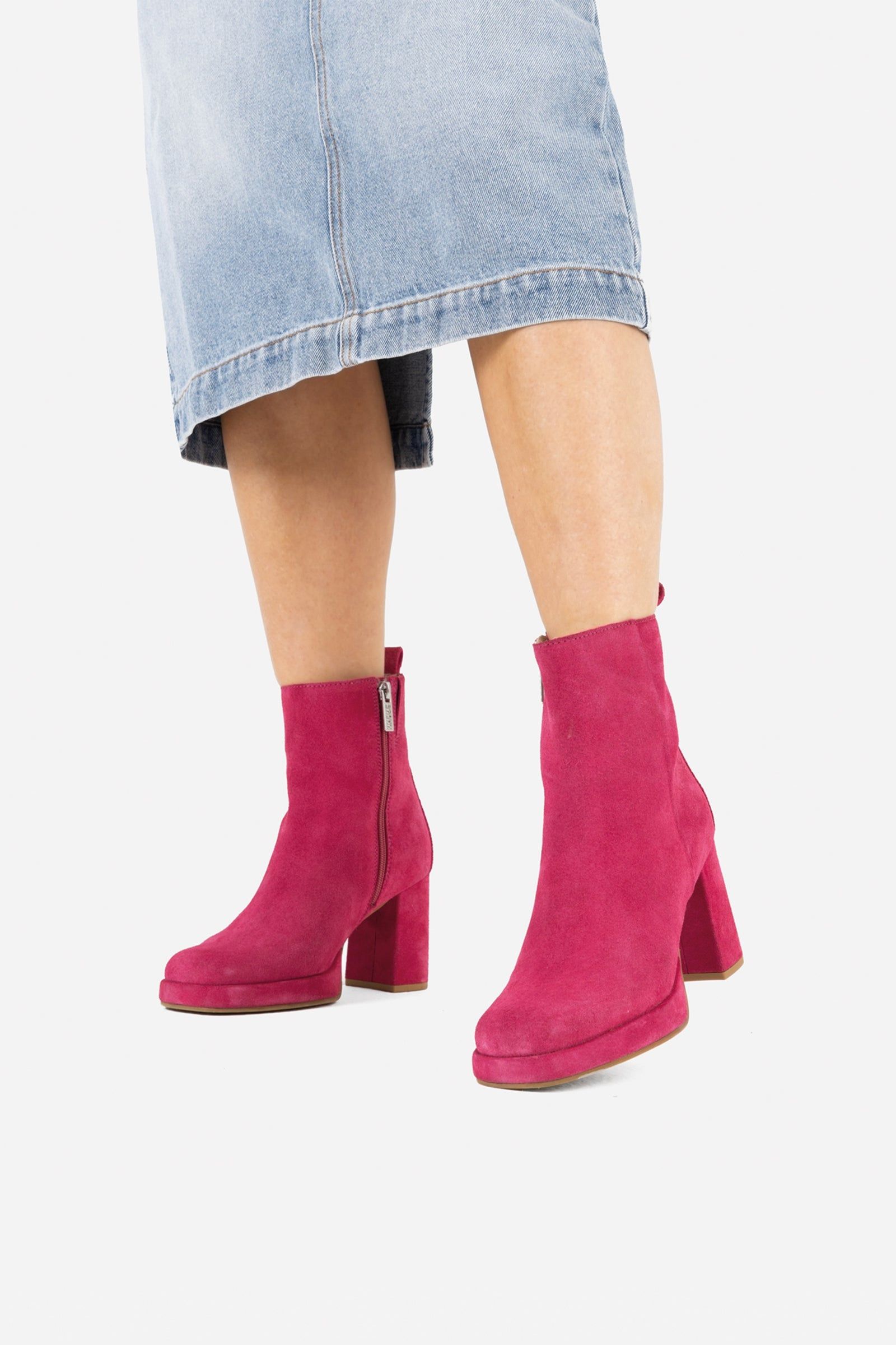 Ankle Boot New-Melanie | fuchsia sold by Bronx product image thumbnail 2