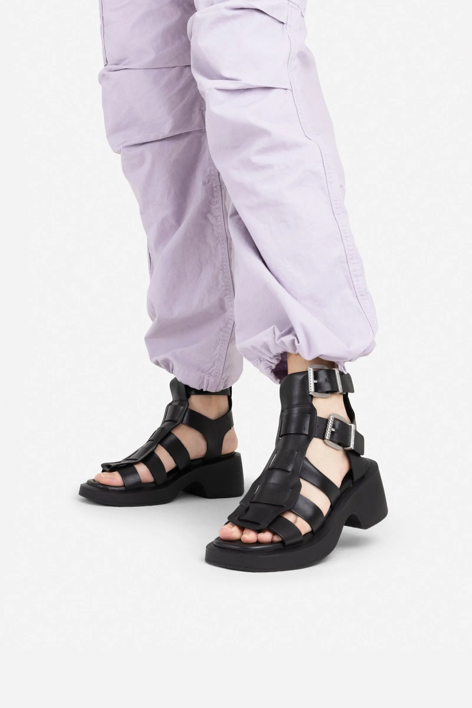 Vita Sandal | black sold by Bronx product image thumbnail 2