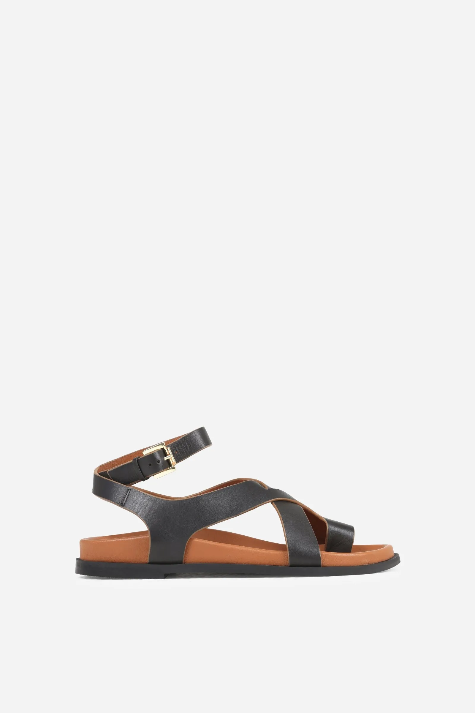 Sandal Yla-na | black/tan sold by Bronx