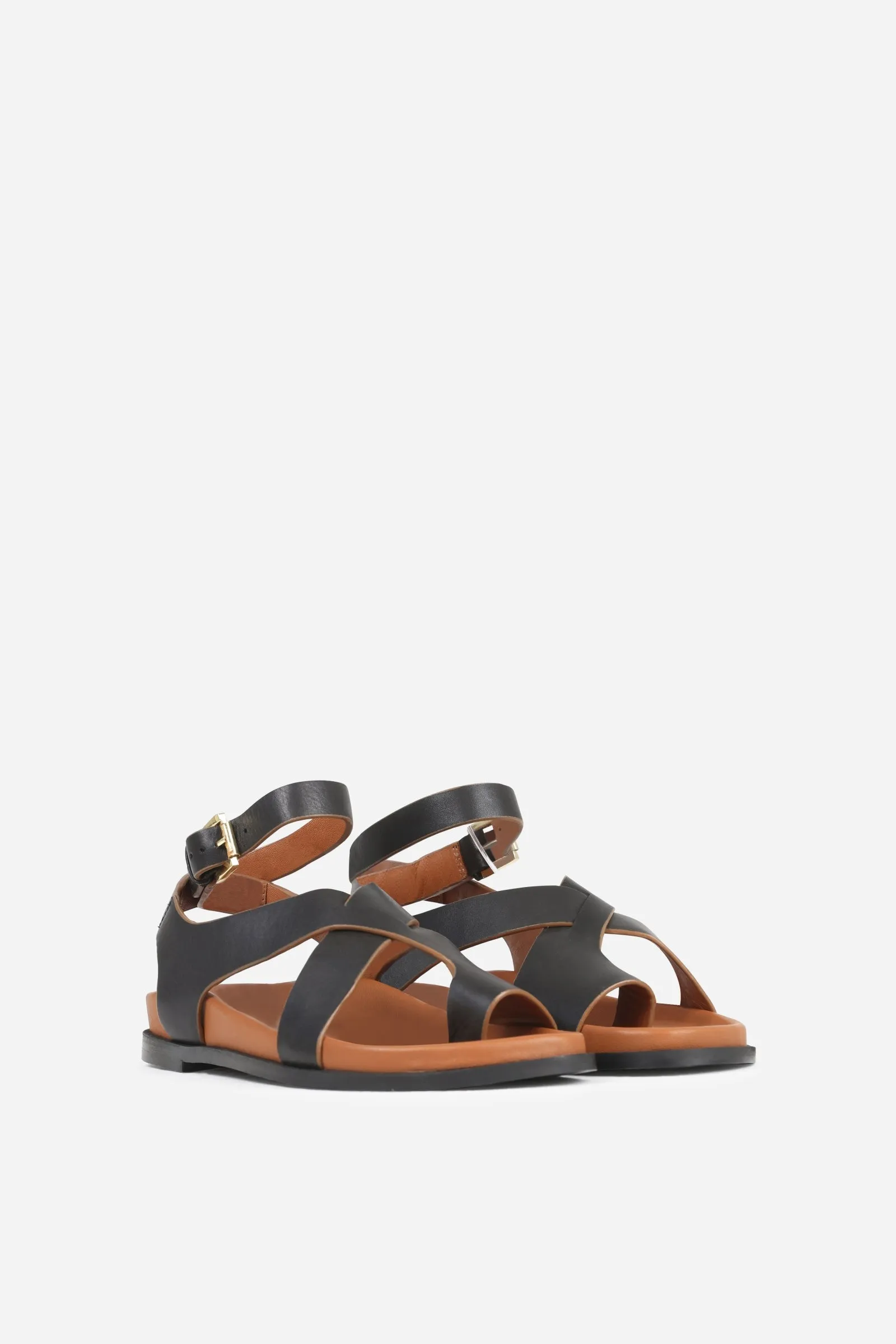 Sandal Yla-na | black/tan sold by Bronx product image thumbnail 3