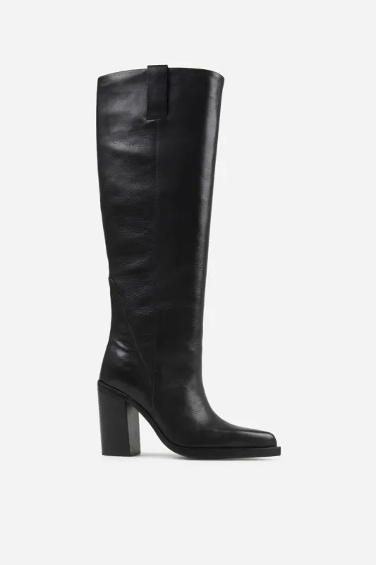 High Boot Mya-Mae | black sold by Bronx