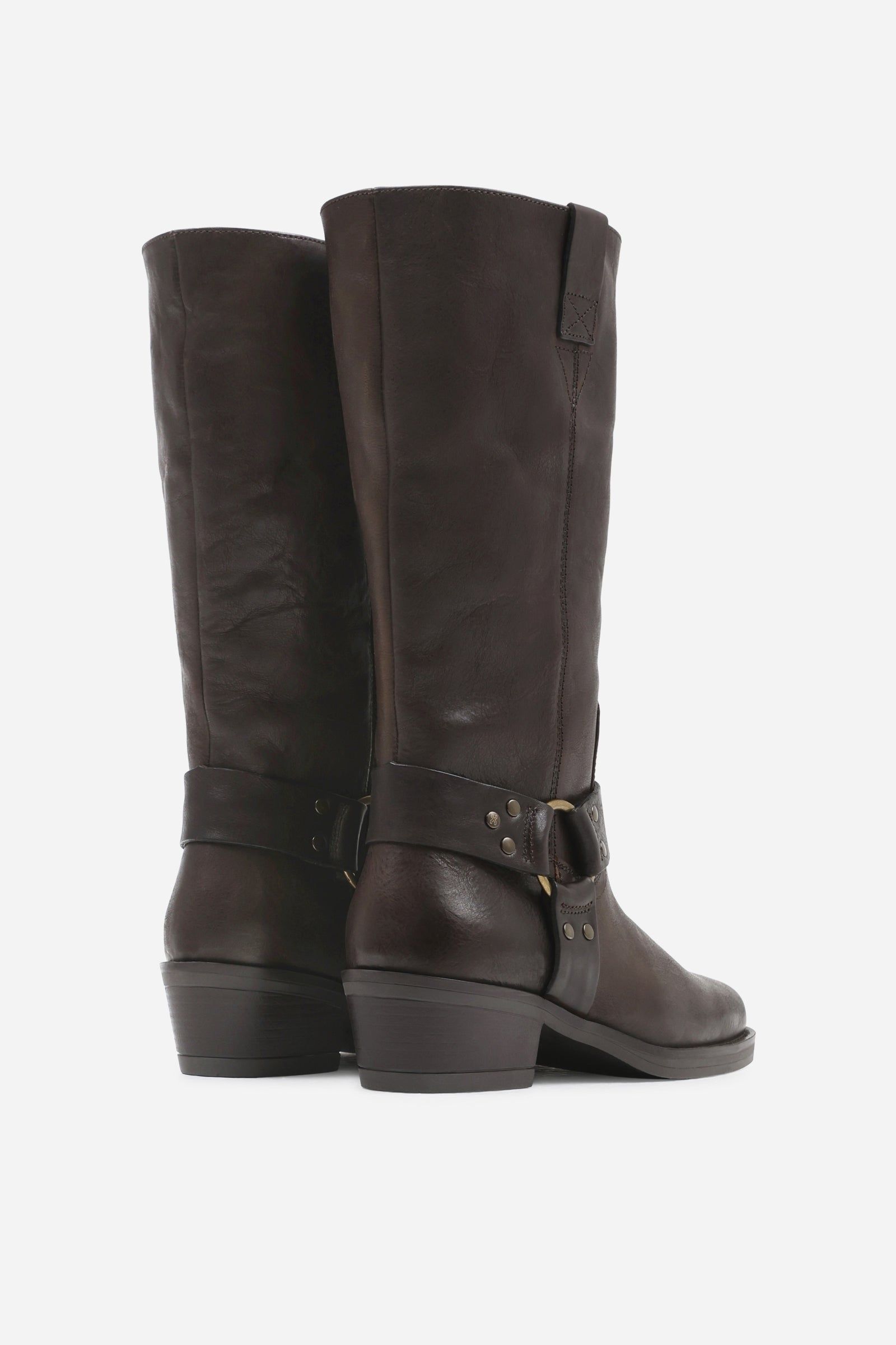 High Boot Trig-ger | dark brown sold by Bronx product image thumbnail 5