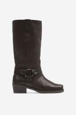 High Boot Trig-ger | dark brown made by Bronx