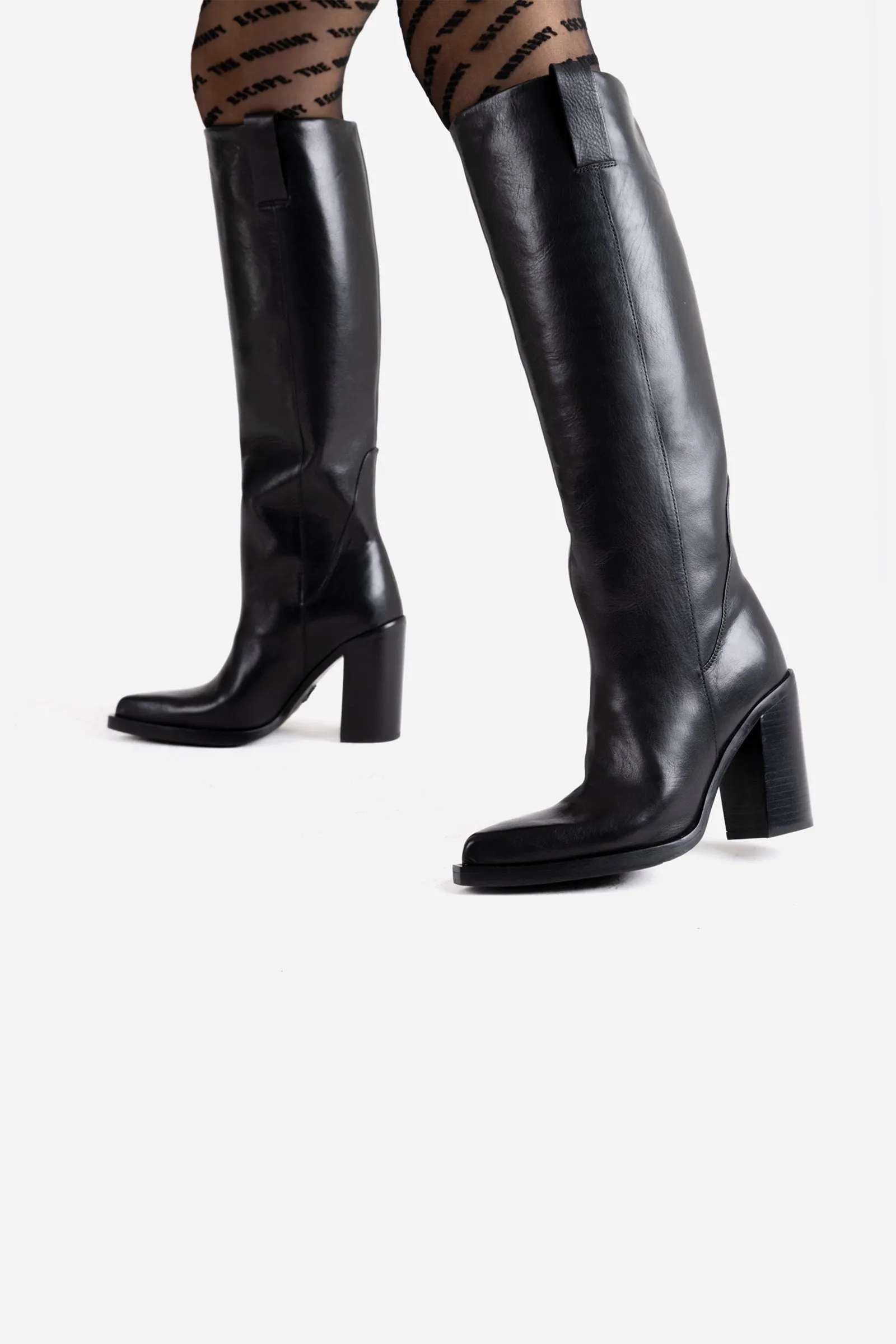 High Boot Mya-Mae | black sold by Bronx product image thumbnail 5