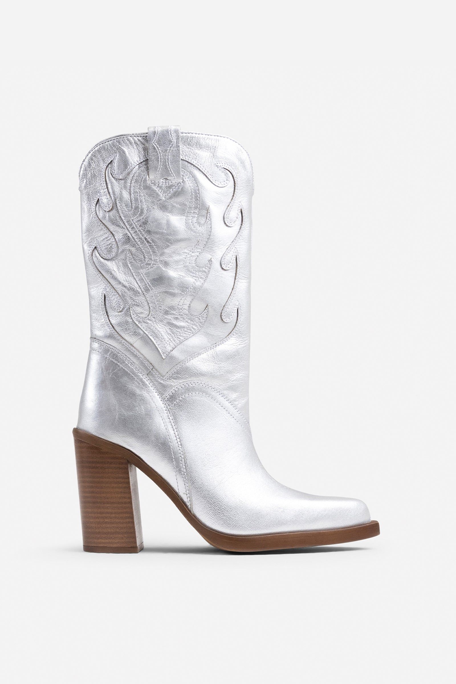 Western Boot Mya-Mae | silver sold by Bronx