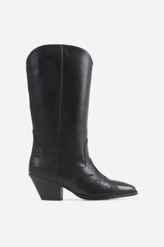 Western Ankle Boot Ta-lya | black sold by Bronx