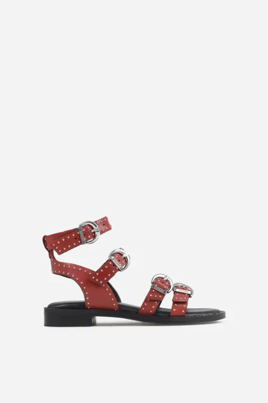 Sandal Thrill | red/ black sold by Bronx