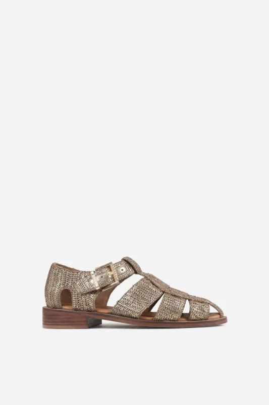 Sandal Next-Wagon | vintage gold sold by Bronx