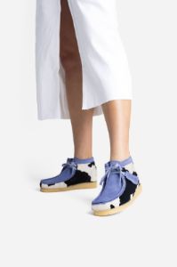 Low Shoe Wonde-ry | off white/black/lilac sold by Bronx