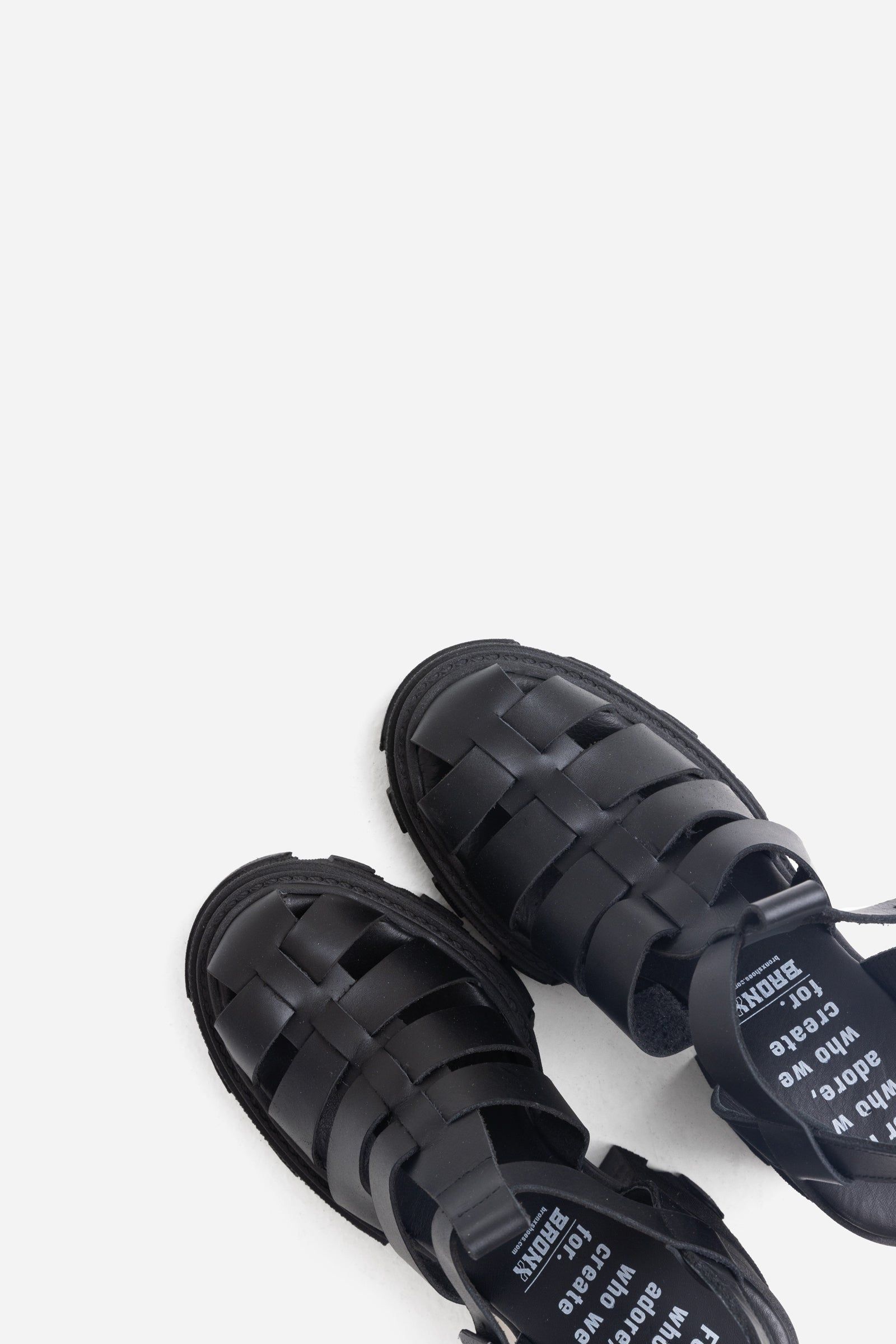 FURROW-SANDAL | black sold by Bronx product image thumbnail 4