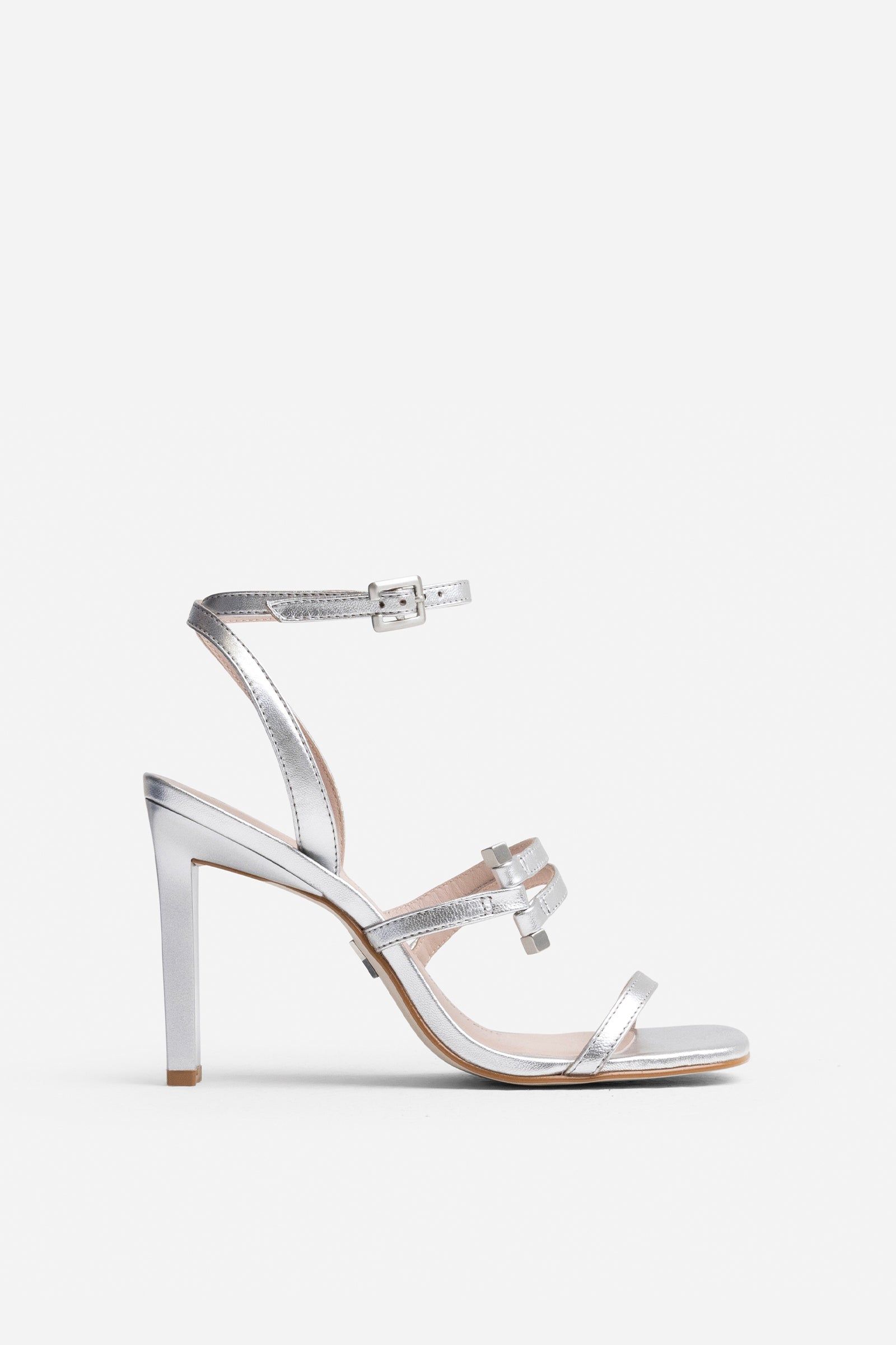 Heeled sandal New-Aladin | silver sold by Bronx