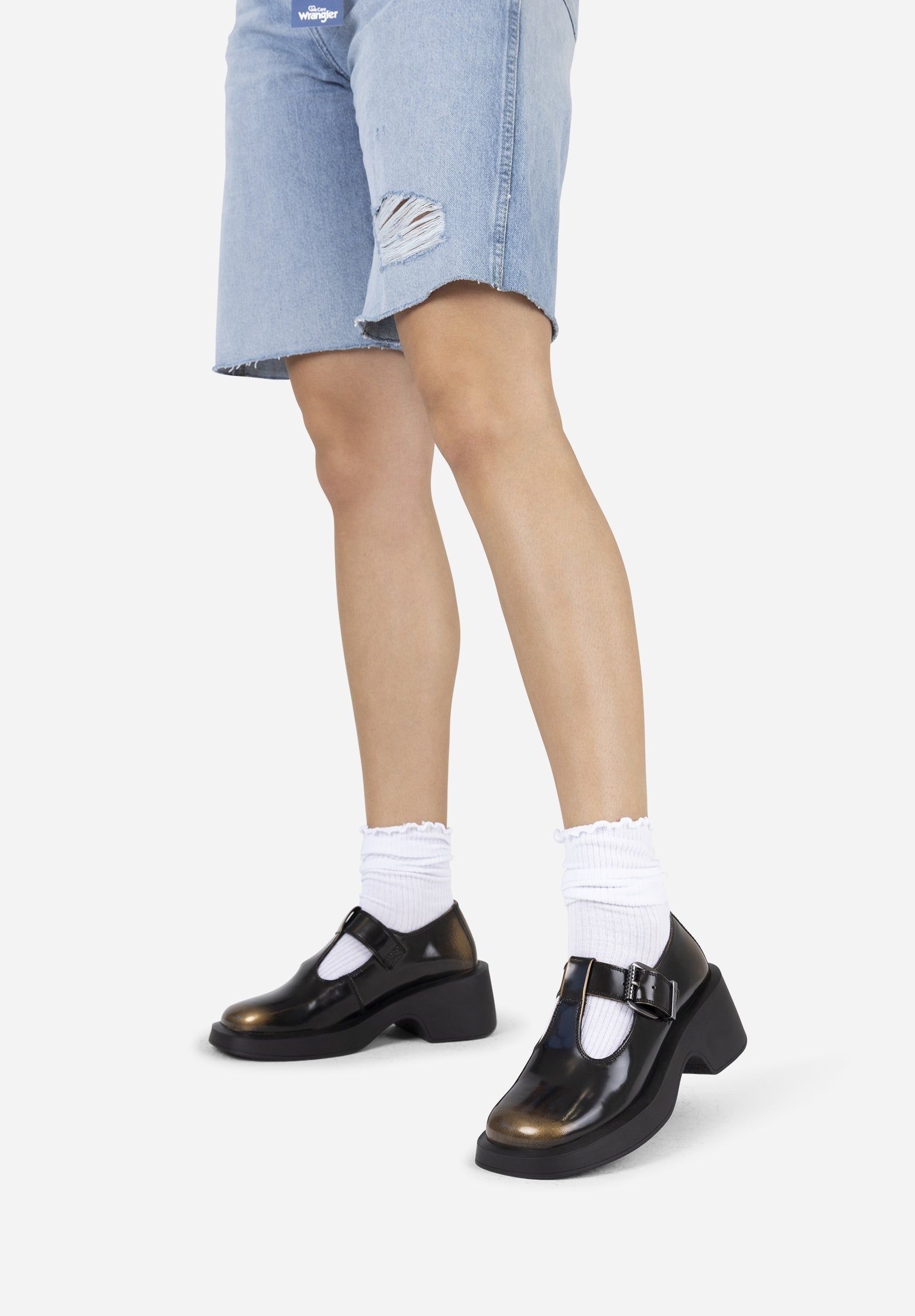 Mary-Jane New-Vita | bronze/black sold by Bronx product image thumbnail 2