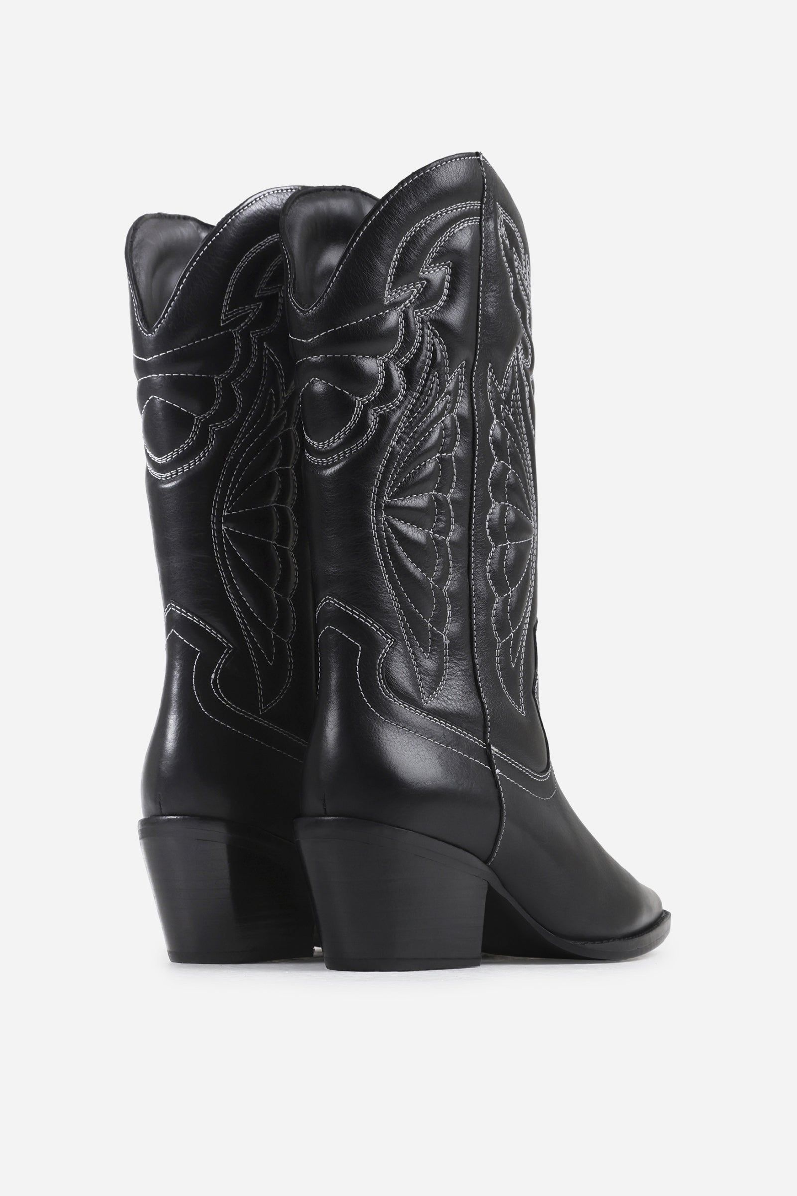 Western Ankle Boot Jukeson | black/white sold by Bronx product image thumbnail 5