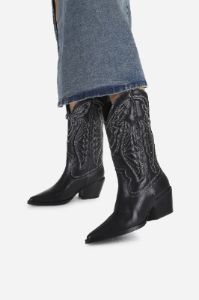 Western Ankle Boot Jukeson | black/white sold by Bronx
