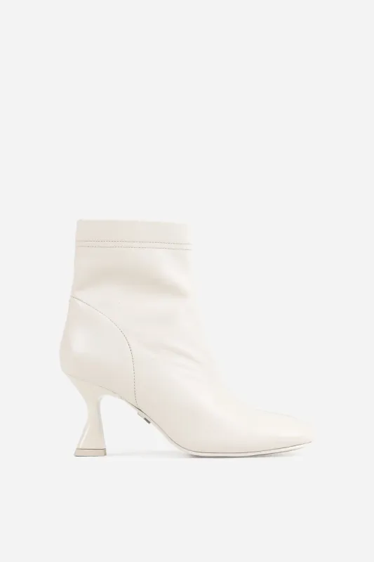 Heeled Ankle Boot Xar-a | oatmilk sold by Bronx
