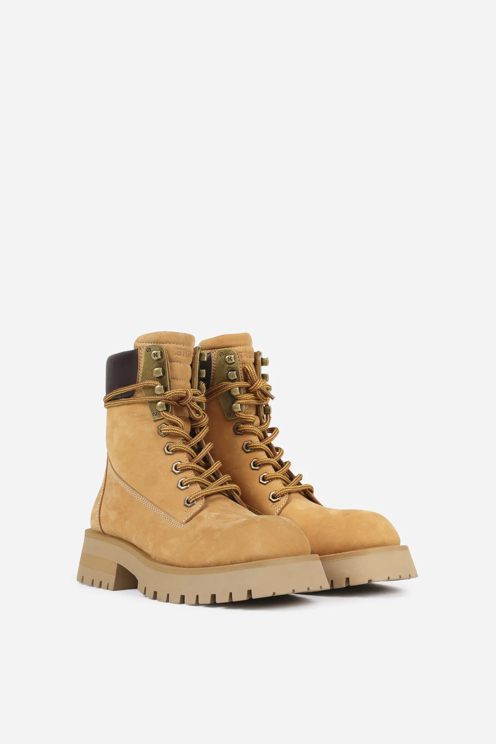 Qui-nn | mustard/dark brown sold by Bronx product image thumbnail 3